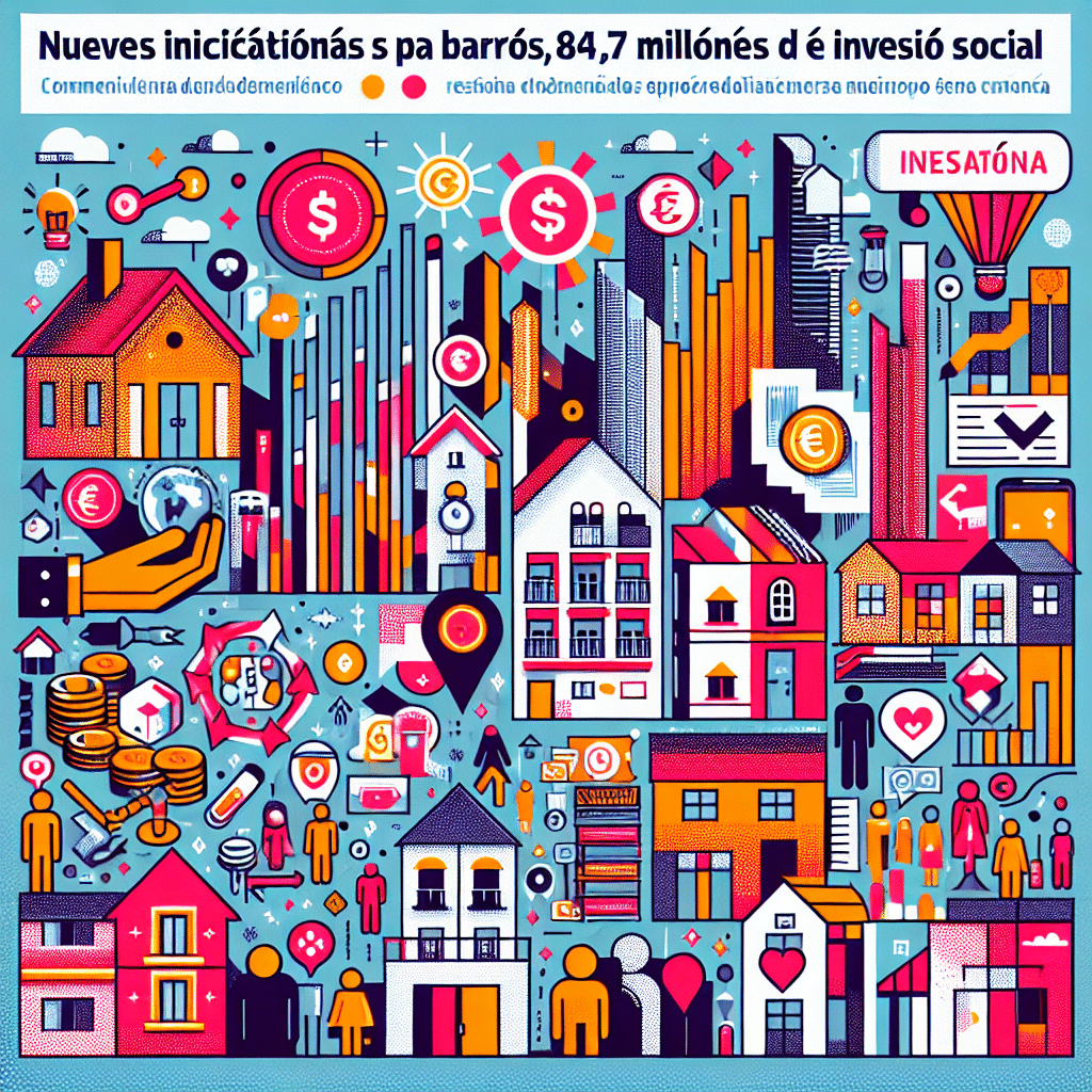 Nuevas Iniciativas para Barrios: 1.315 Acciones y 84,7 Millones de Euros en Inversión Social