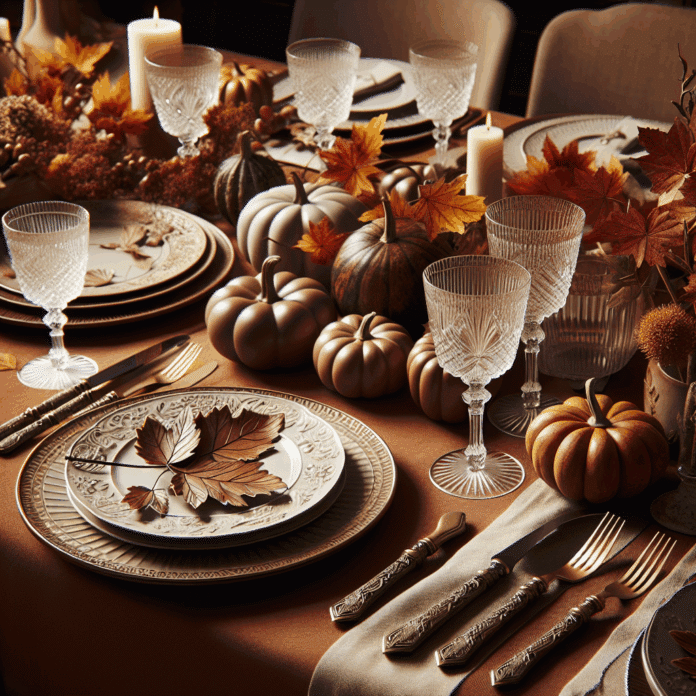 Otoño en la Mesa: Descubre la Elegante Colección de Menaje