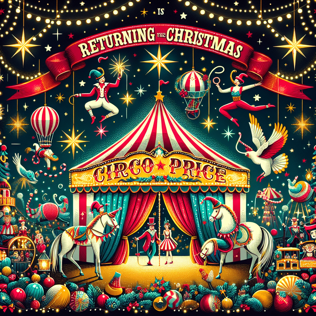 Regresa el ‘Circo Price en Navidad’ con el espectáculo familiar «Sueña despierto»