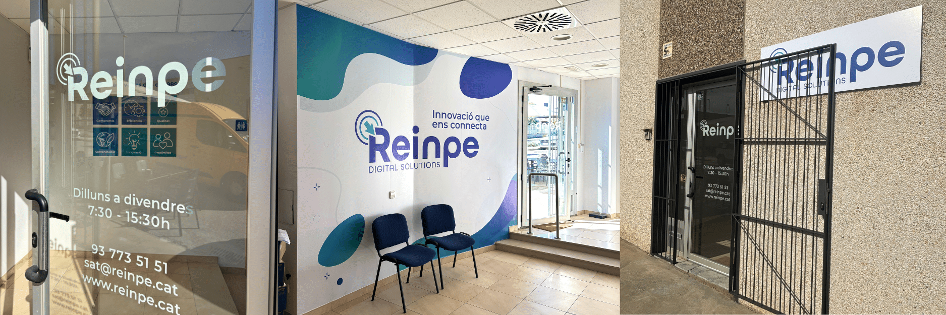Reinpe Evoluciona: Renace como Reinpe Digital Solutions con Renovada Imagen y Estrena Sede en Abrera