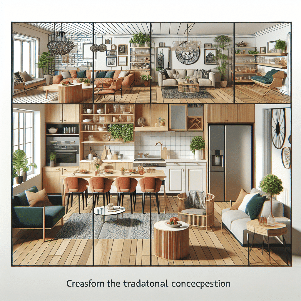 Reinventa tu Hogar: Diez Ideas de Cocinas-Comedor que Rompen con el Diseño Tradicional