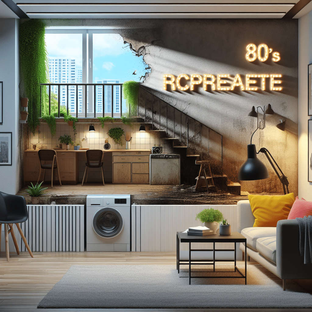 Renovación Extraordinaria: De un Departamento Ochen teno de Humedades a un Hogar Moderno y Funcional
