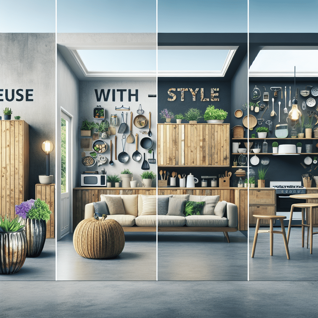 Transforma tu Espacio: Ideas Creativas para Reutilizar con Estilo en el Hogar