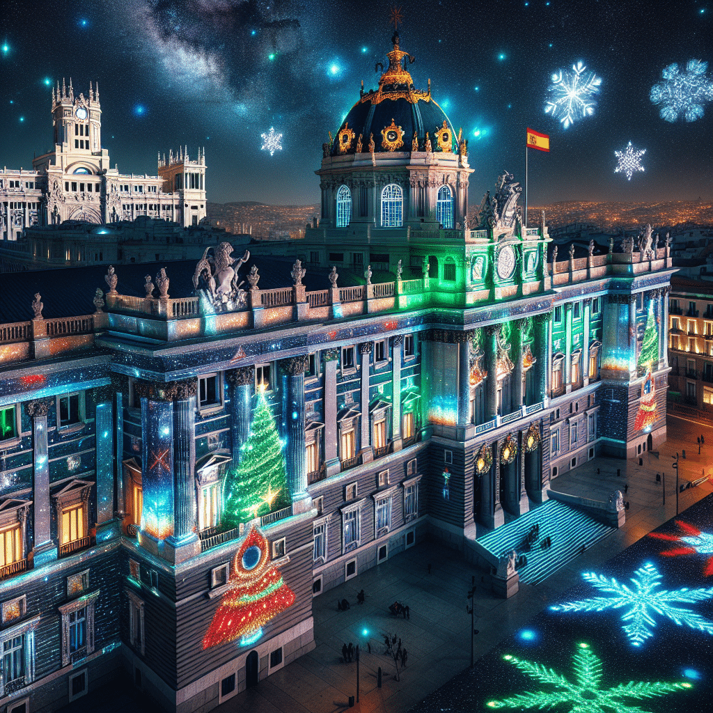 Un Espectacular Videomapping Iluminará el Palacio en el Inicio de la Temporada Navideña de Madrid