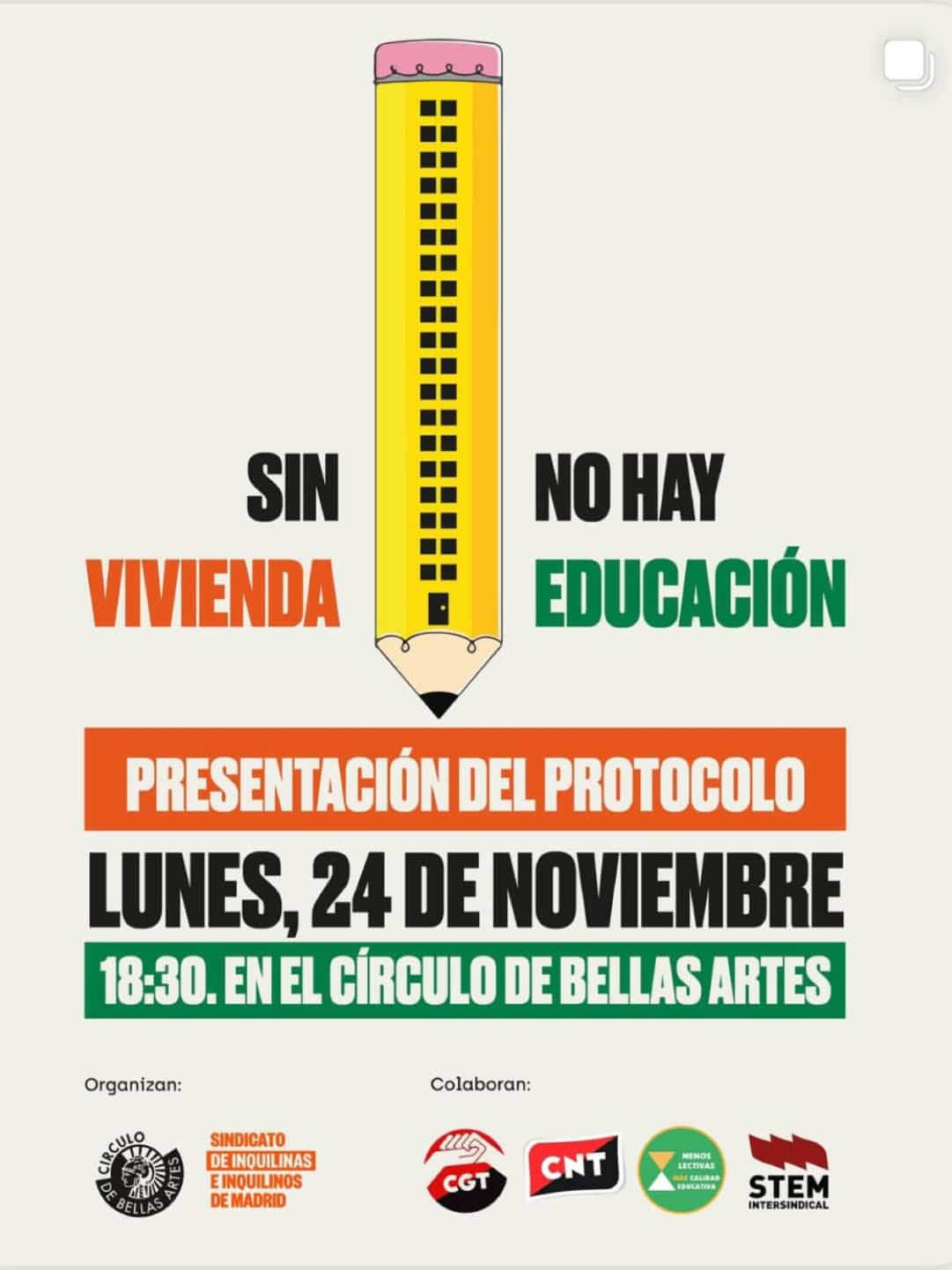 Unidos por el Futuro: Sindicato de Inquilinas y Comunidad Educativa Confrontan la Crisis Habitacional