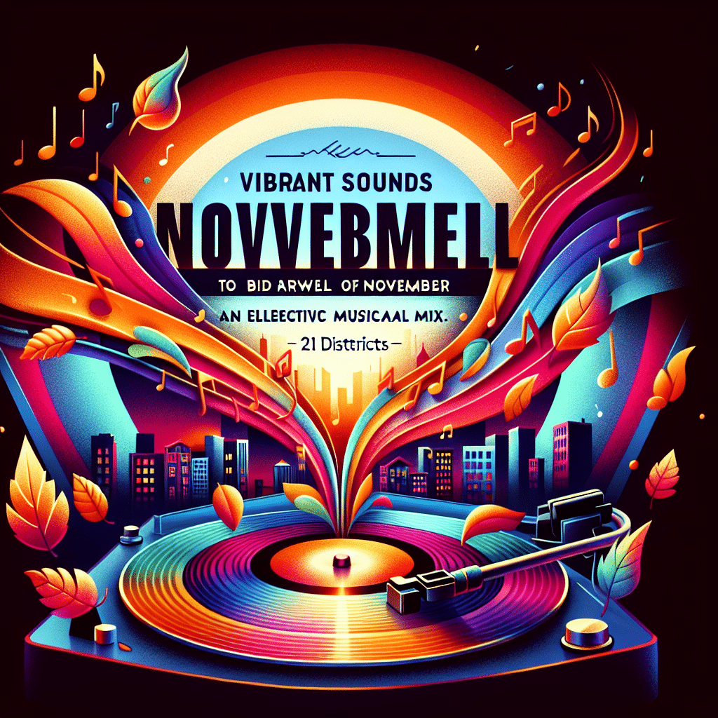 Vibrantes Sonidos para Despedir Noviembre: 21 DISTRITOS Presenta una Ecléctica Mezcla Musical