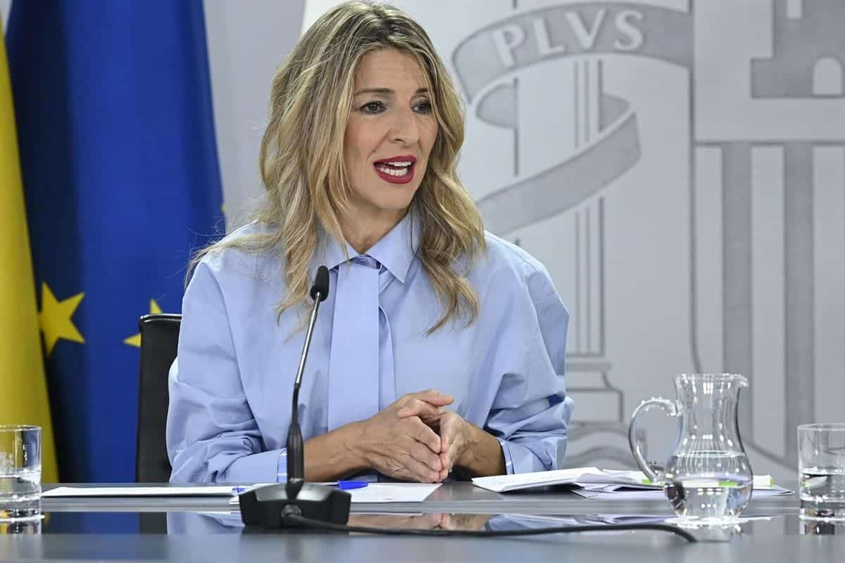 Yolanda Díaz llama a la movilización tras la condena al fiscal general mientras Bolaños reivindica la vía institucional