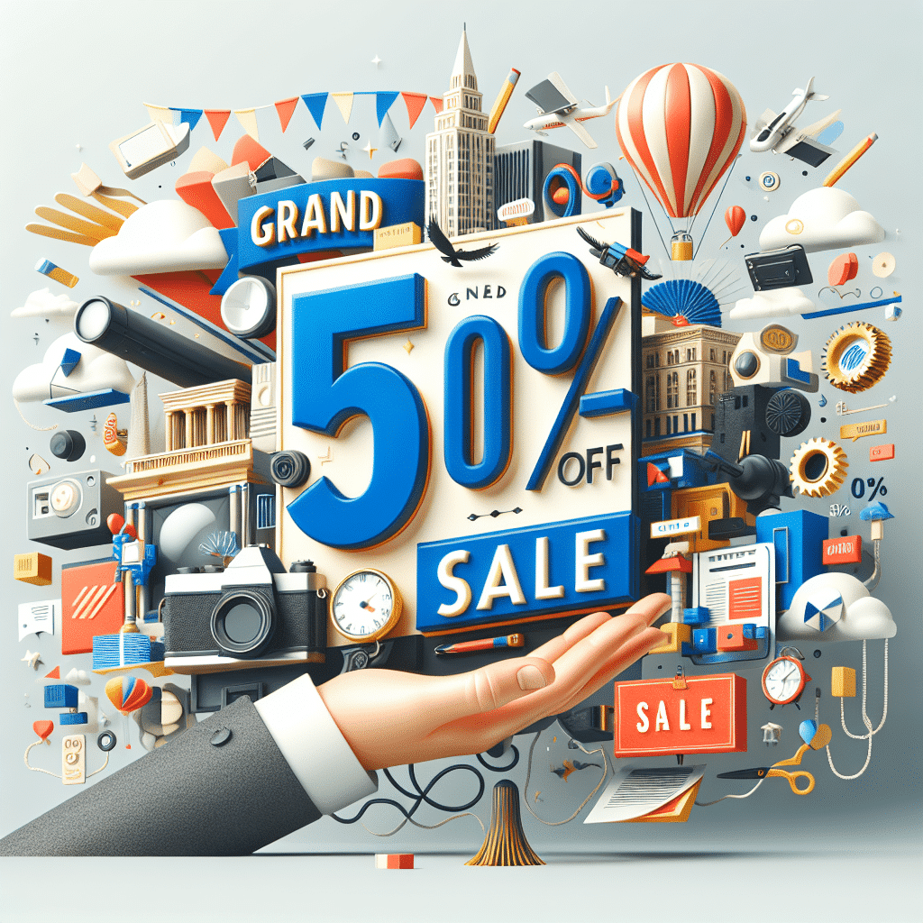 ¡Aprovecha! Descuentos del 50% en Toda la Tienda Solo por Tiempo Limitado