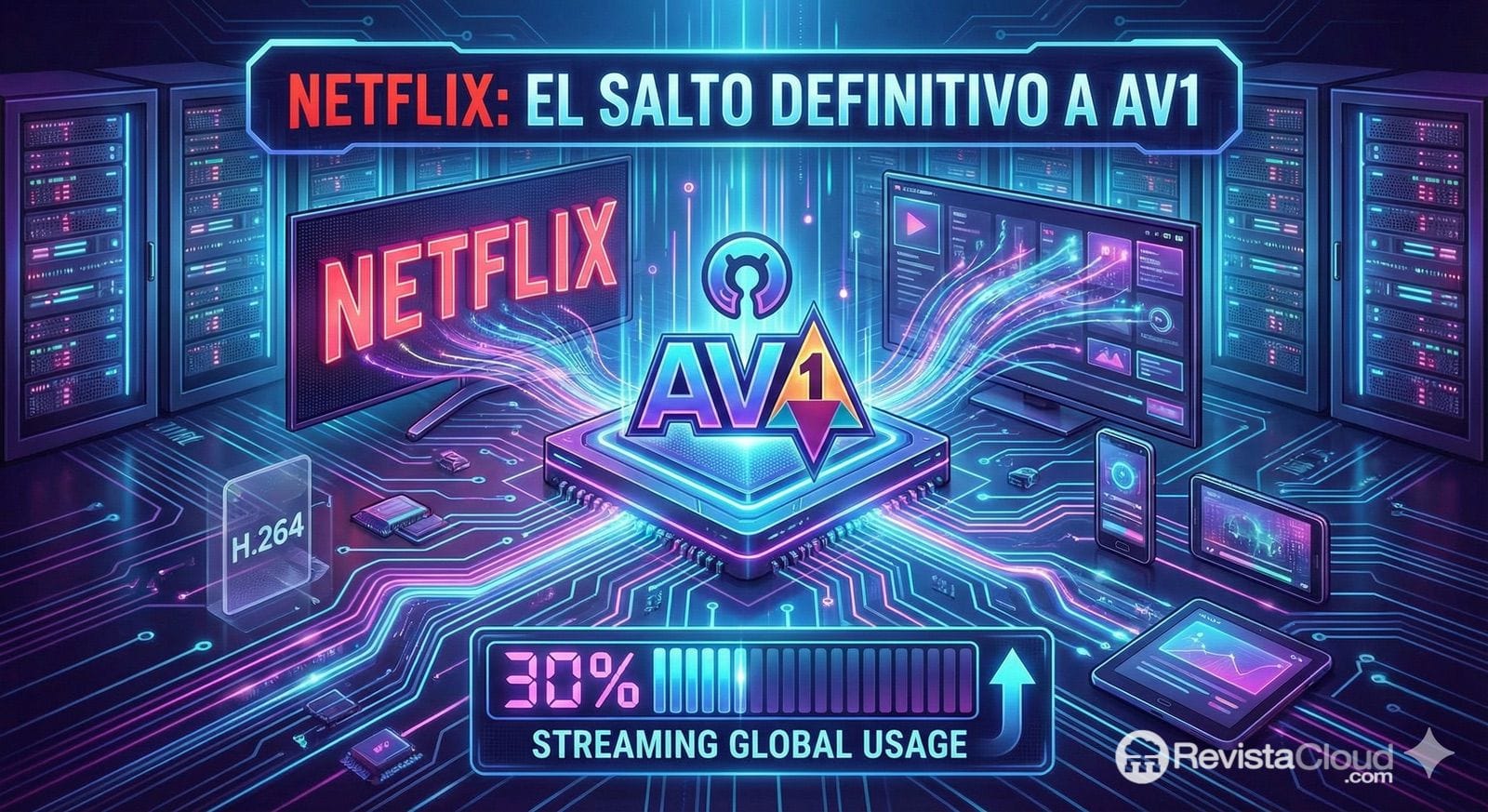 AV1 Revoluciona el Streaming en Netflix y AV2 Se Prepara para Transformar el Futuro