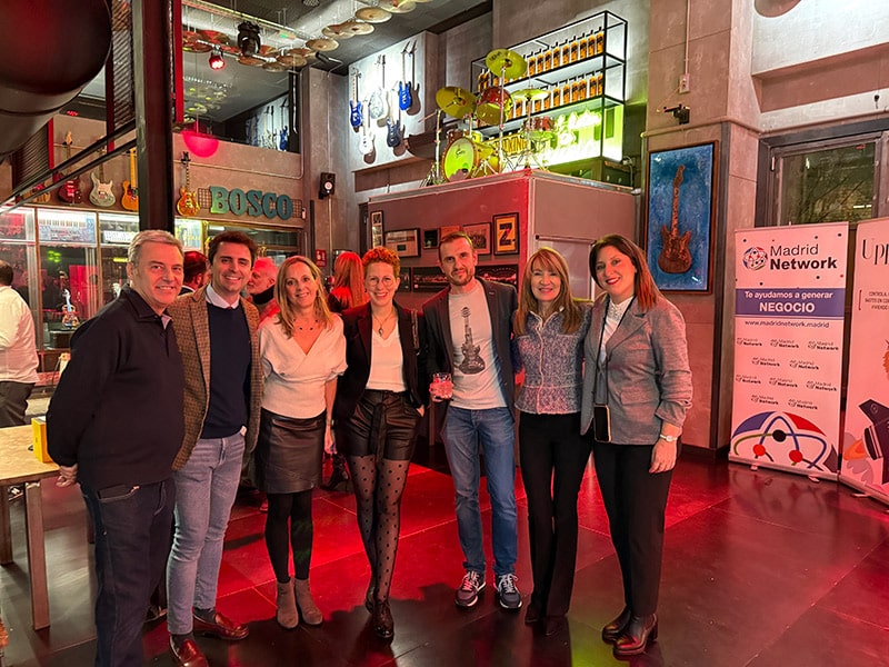 Afterwork Prenavideño: Madrid Network y la Cámara de Comercio Hispano-Danesa Fomentan Conexiones Empresariales