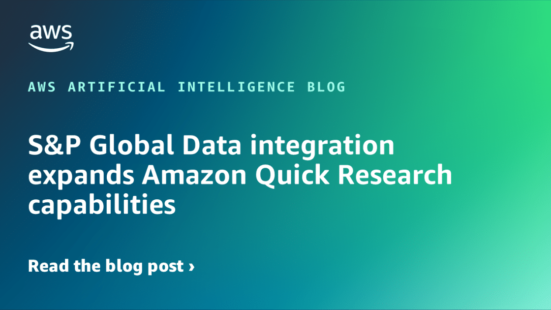 Amazon Potencia su Capacidad de Investigación Rápida con la Ampliación de Integración de Datos de S&P Global