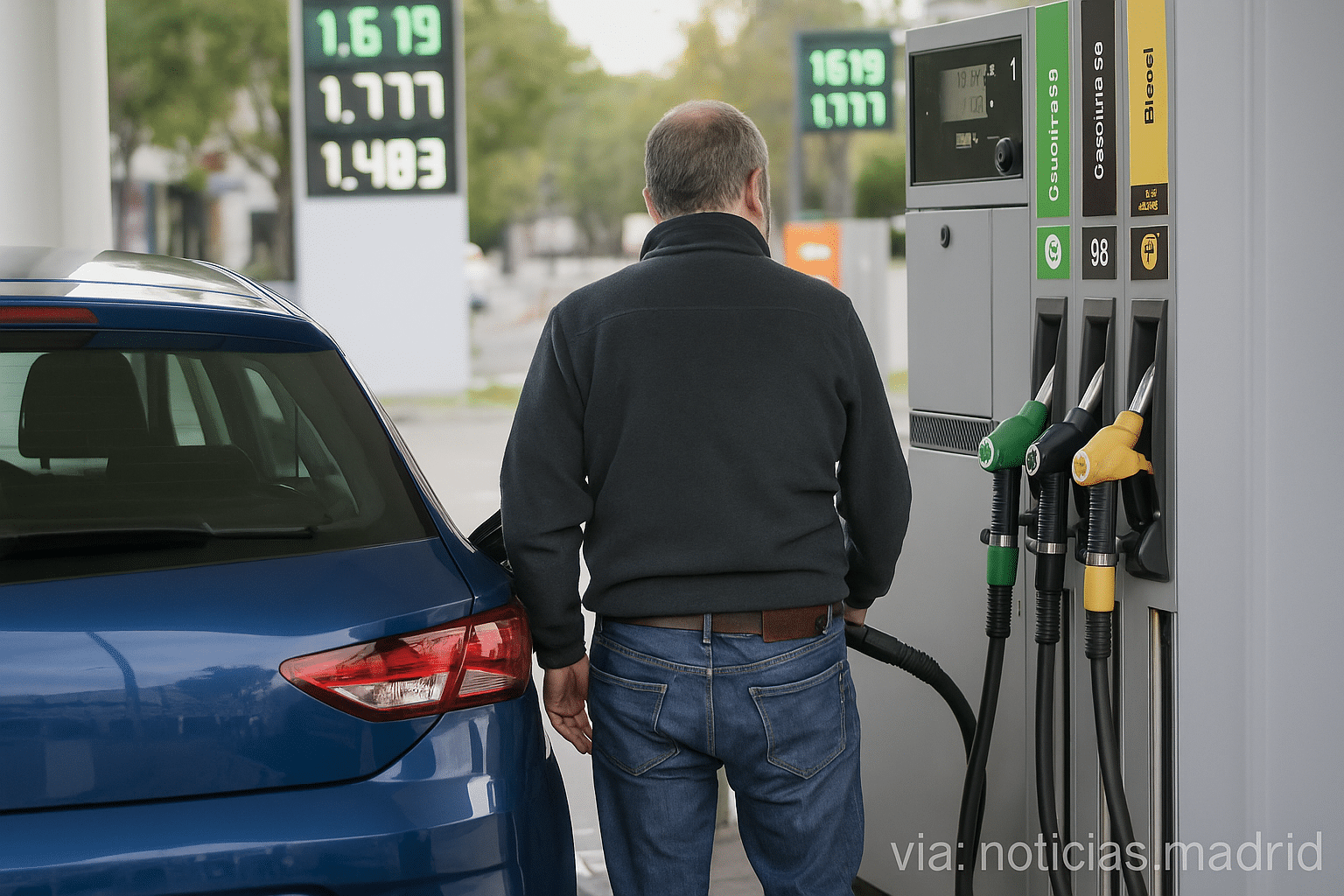 Análisis del precio de la gasolina en España hoy: tarifas más elevadas y más económicas