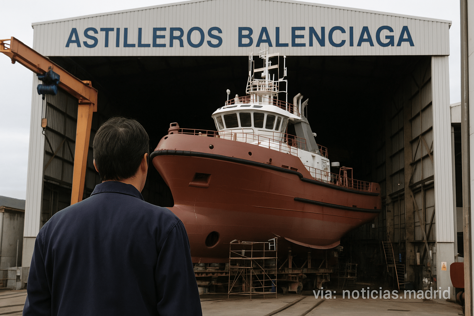 Astilleros Balenciaga busca garantizar su futuro en Zumaia mediante acuerdo de reducción salarial del 5% para los empleados
