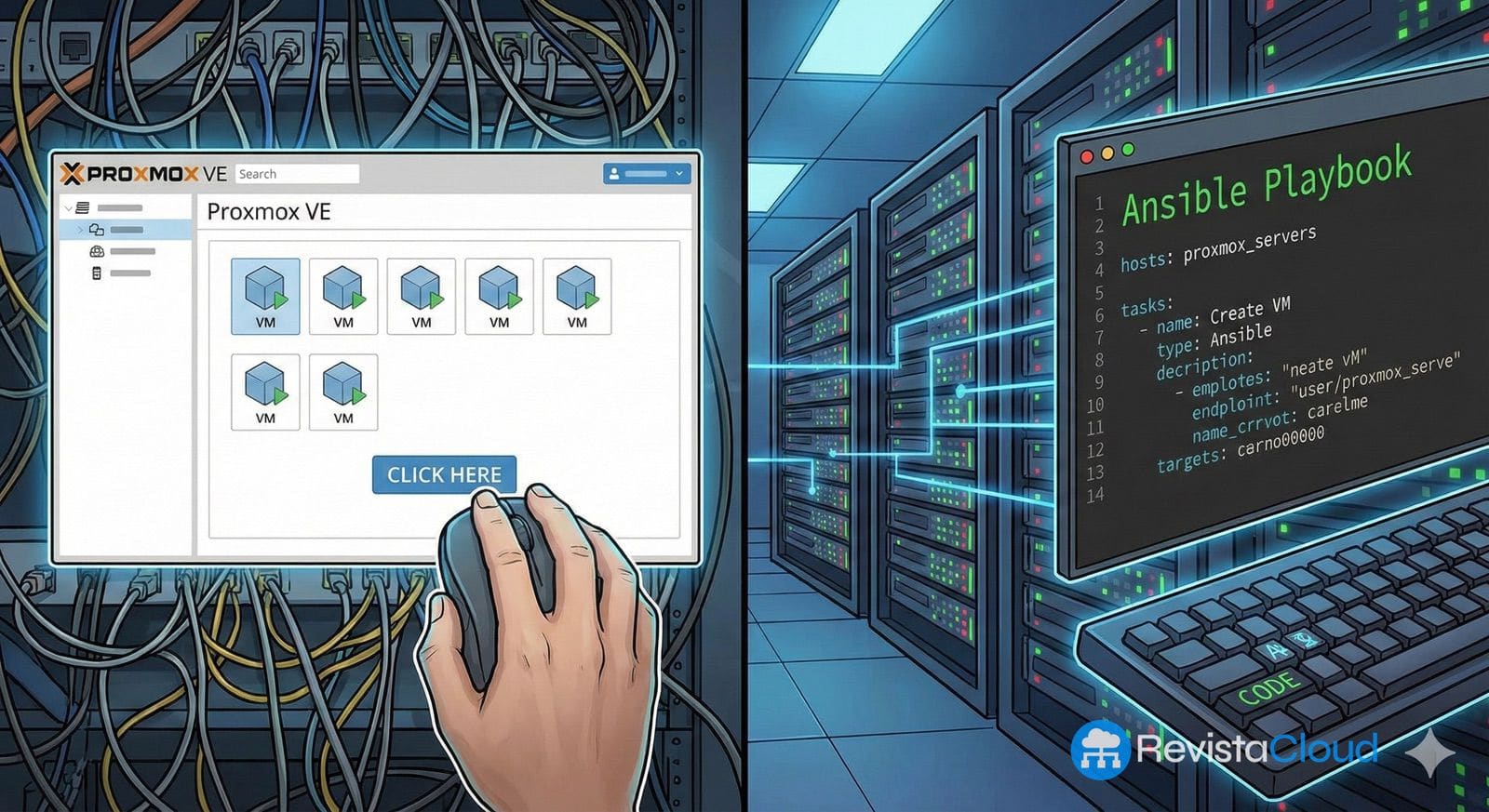 Automatizando la Virtualización: Proxmox y Ansible Transforman la Gestión sin Clics