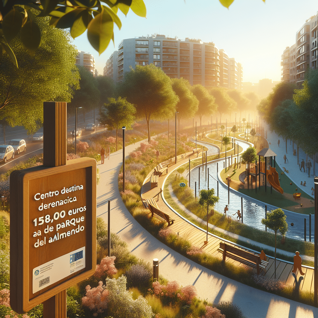 Centro destina 158.000 euros a la renovación del parque en la calle del Almendro.