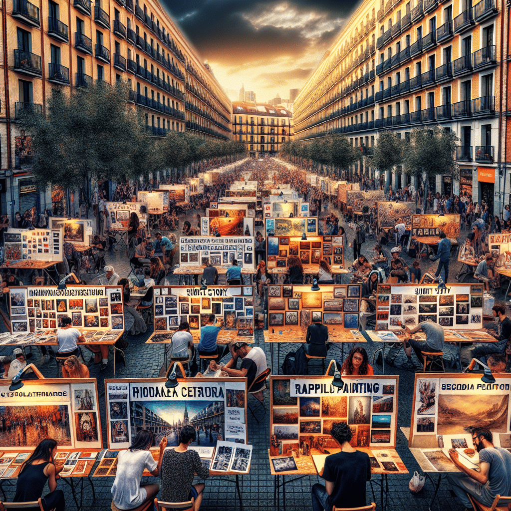 Chamberí reconoce el talento local con sus certámenes de Fotografía, Relato Corto y Pintura Rápida.