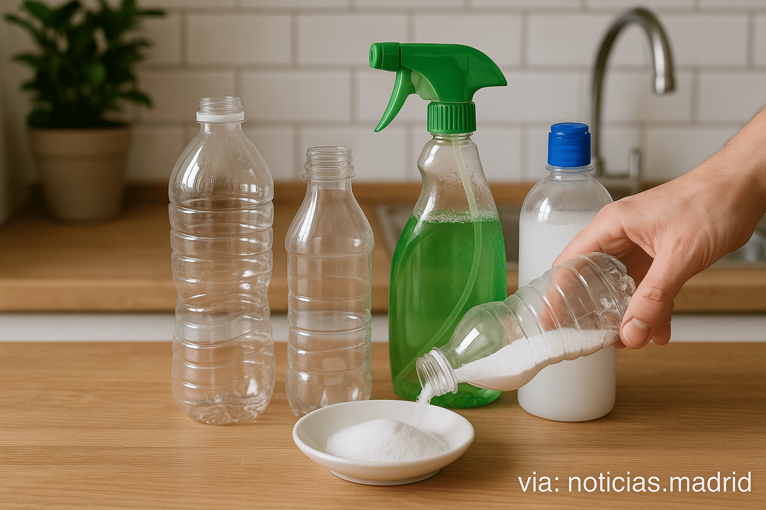 Cómo Transformar Botellas Plásticas en Soluciones Efectivas para la Limpieza del Hogar