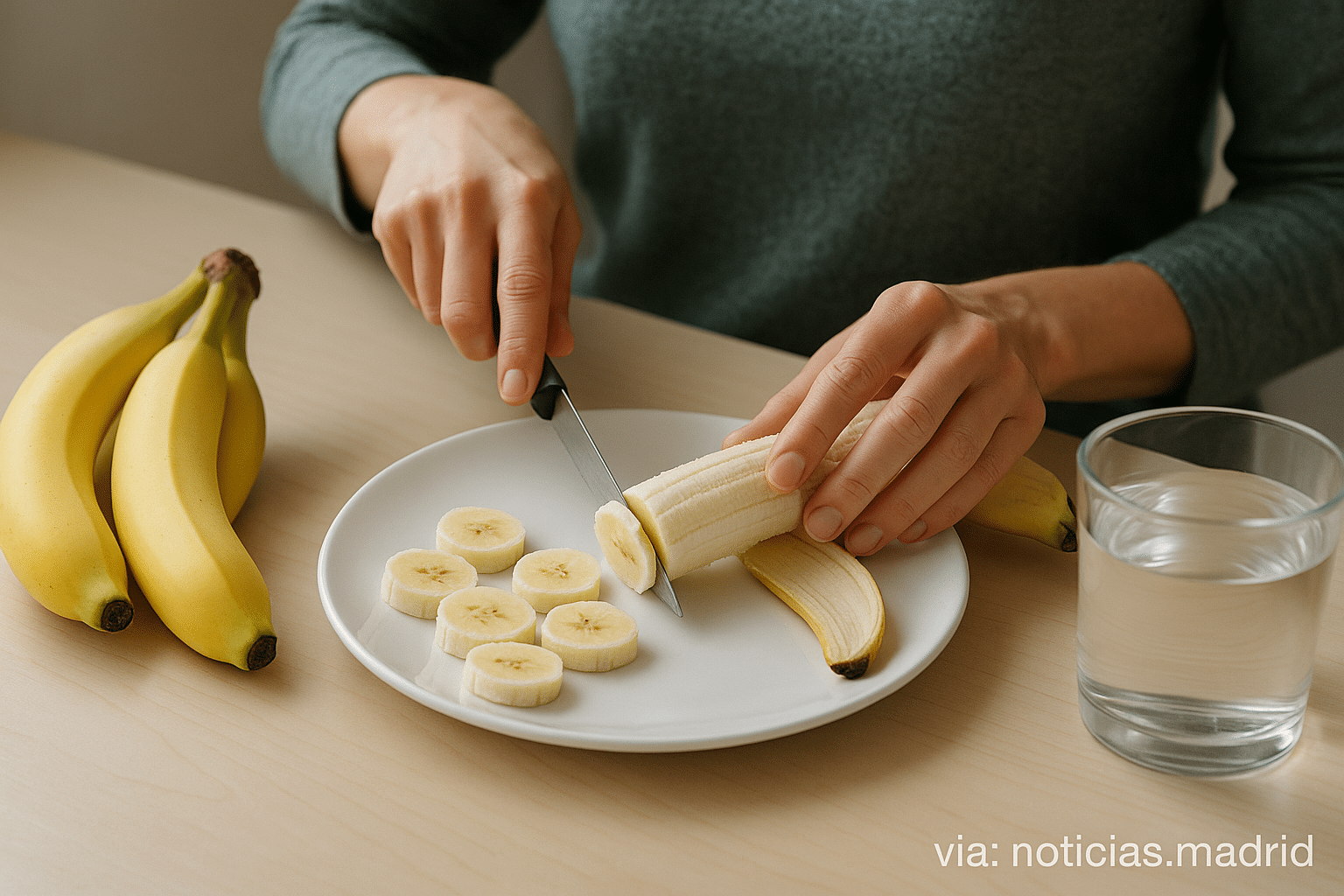 Las bananas no elevan significativamente