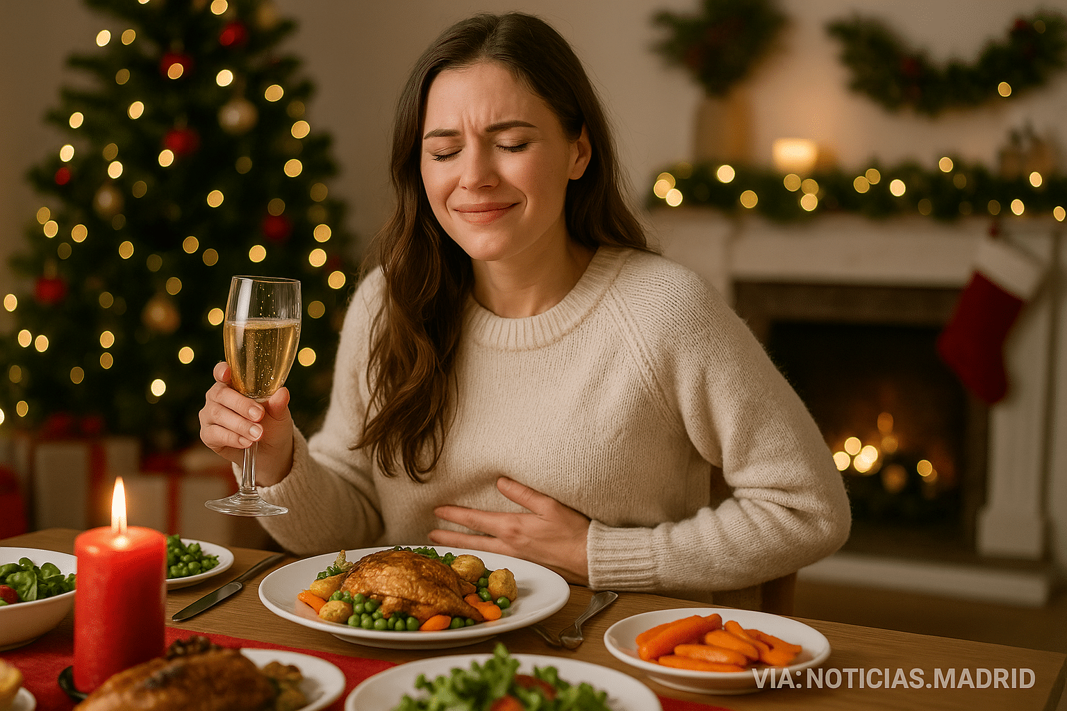 Cómo disfrutar plenamente de la Navidad y Año Nuevo sin sufrir molestias digestivas