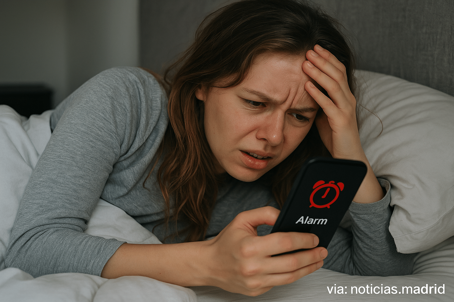 Cómo mirar el teléfono al sonar la alarma puede incrementar el estrés y la ansiedad