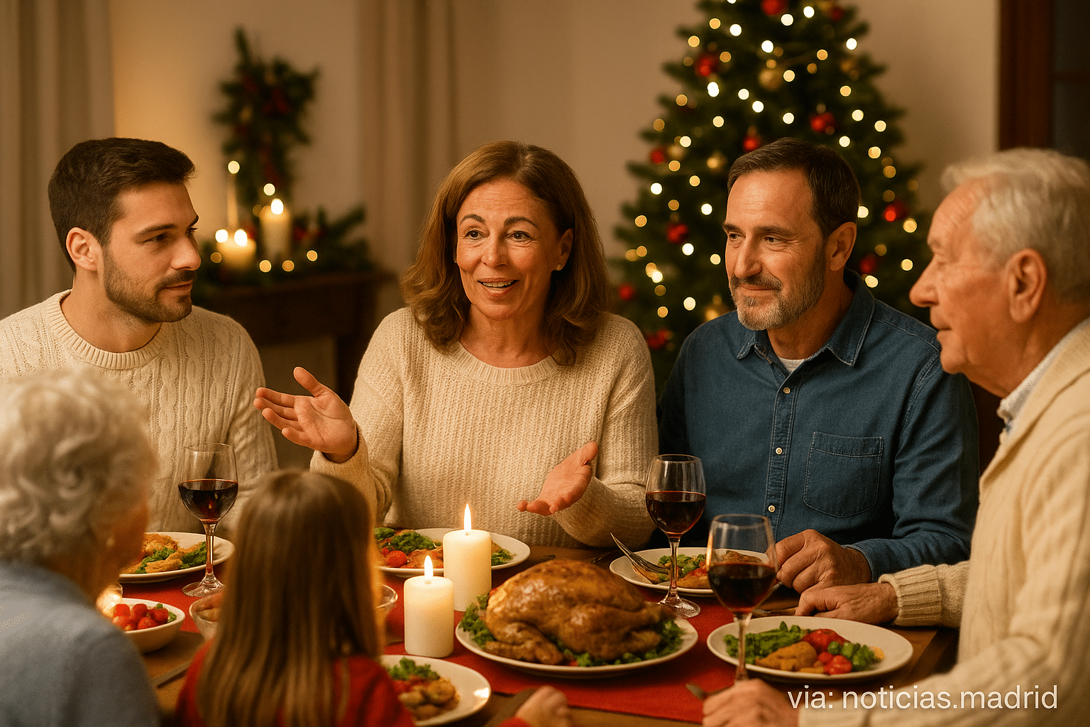 Consejos prácticos para mantener la armonía en las cenas navideñas familiares