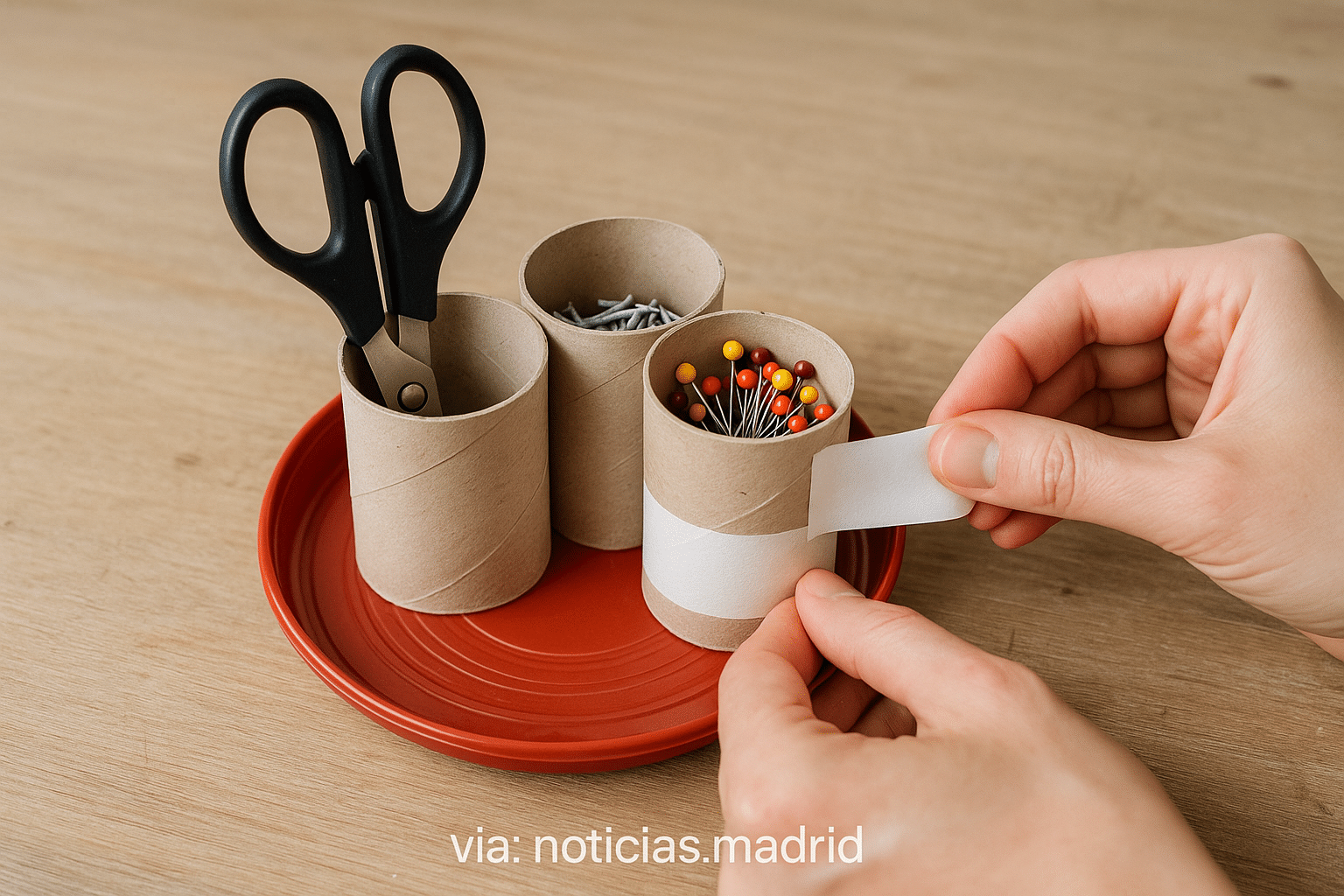 Convierte tu Tapa de Plástico en un Organizador Práctico para el Hogar