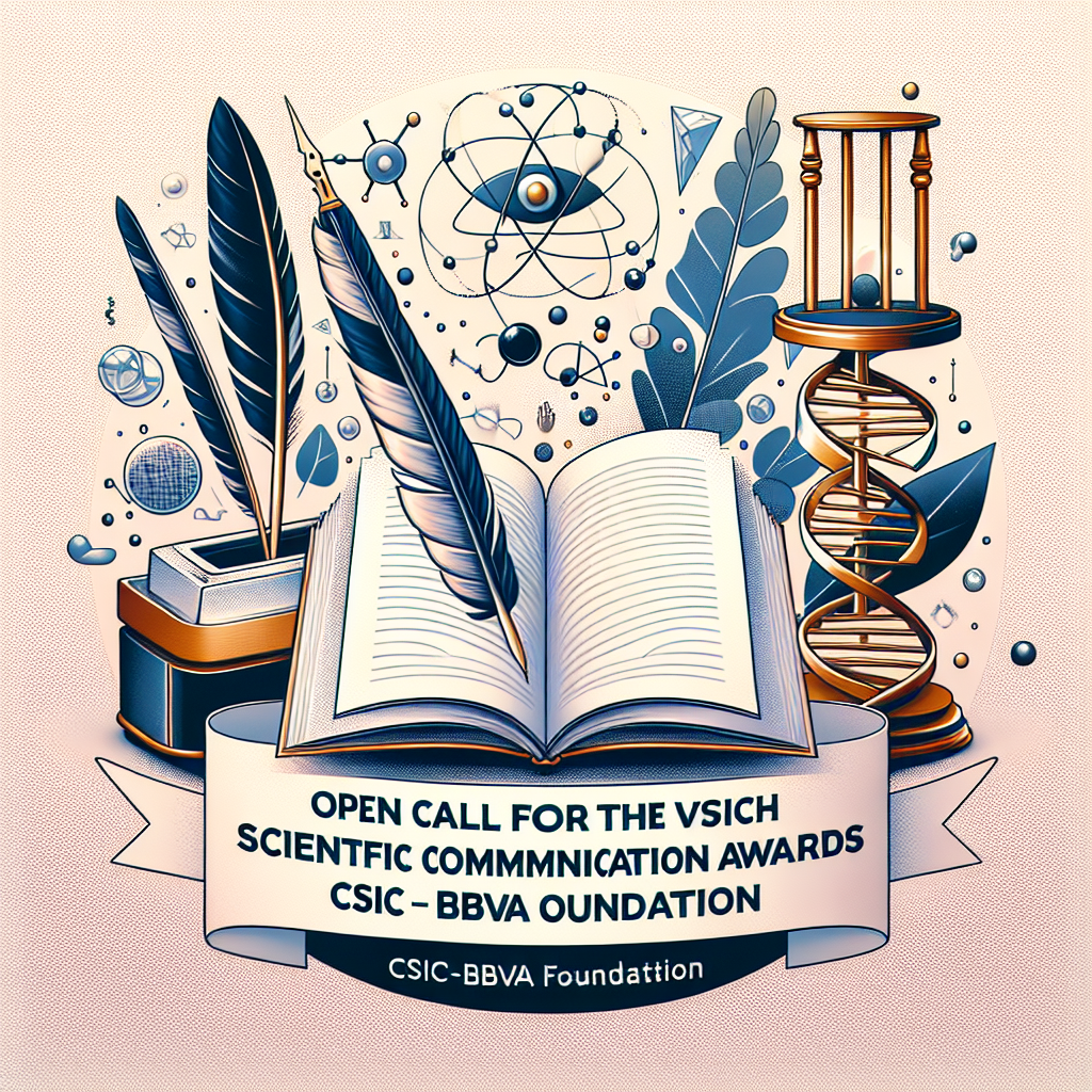 Convocatoria Abierta para los V Premios de Comunicación Científica CSIC-Fundación BBVA