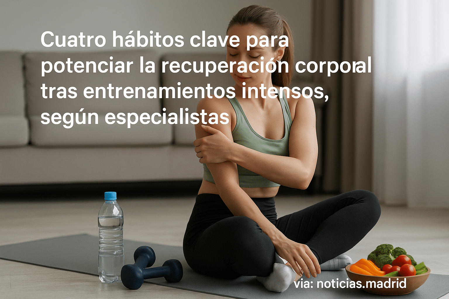 Cuatro hábitos clave para potenciar la recuperación corporal tras entrenamientos intensos, según especialistas