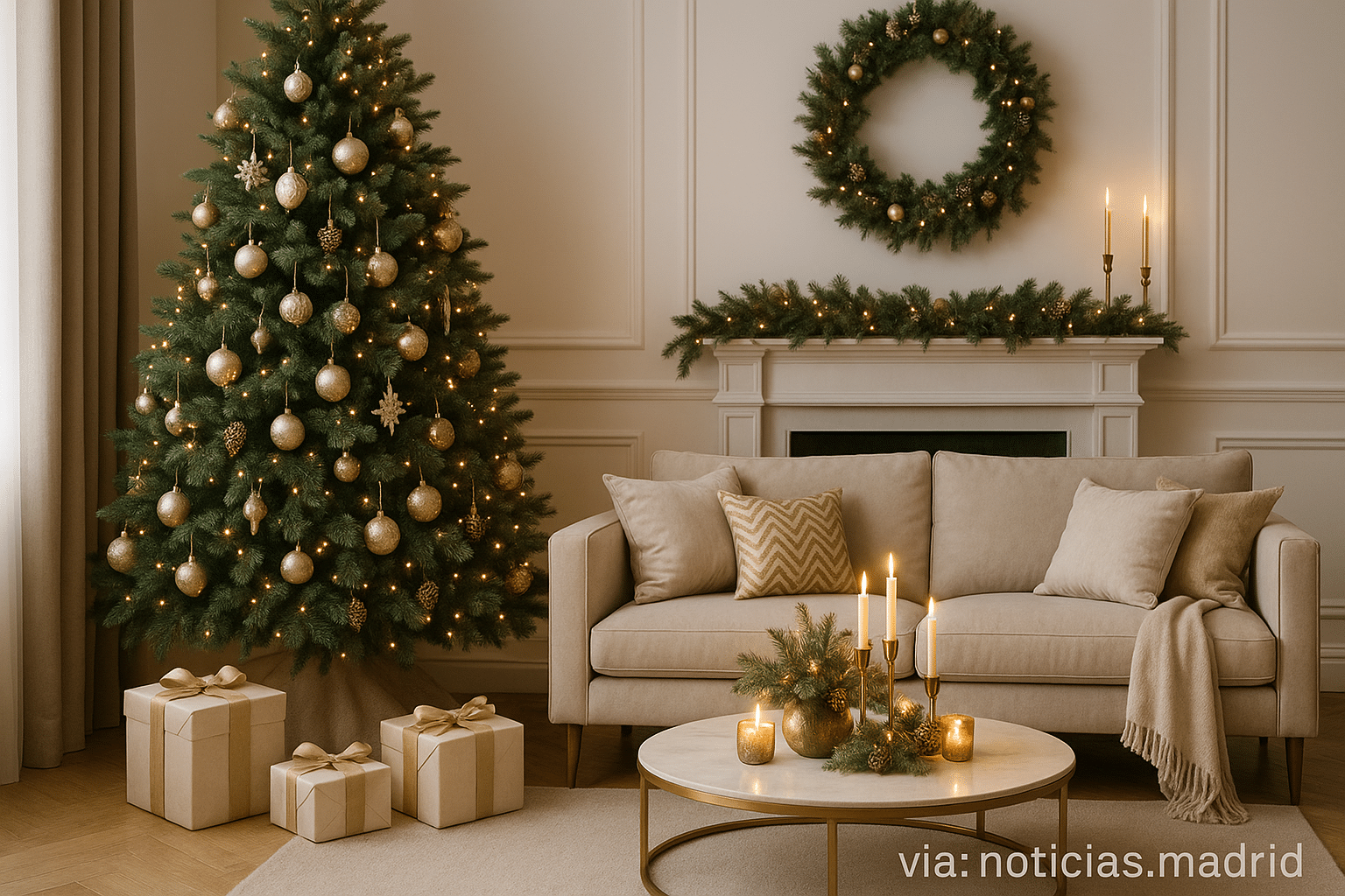 Decora con Estilo: Ideas Elegantes para una Navidad Sofisticada en el Hogar
