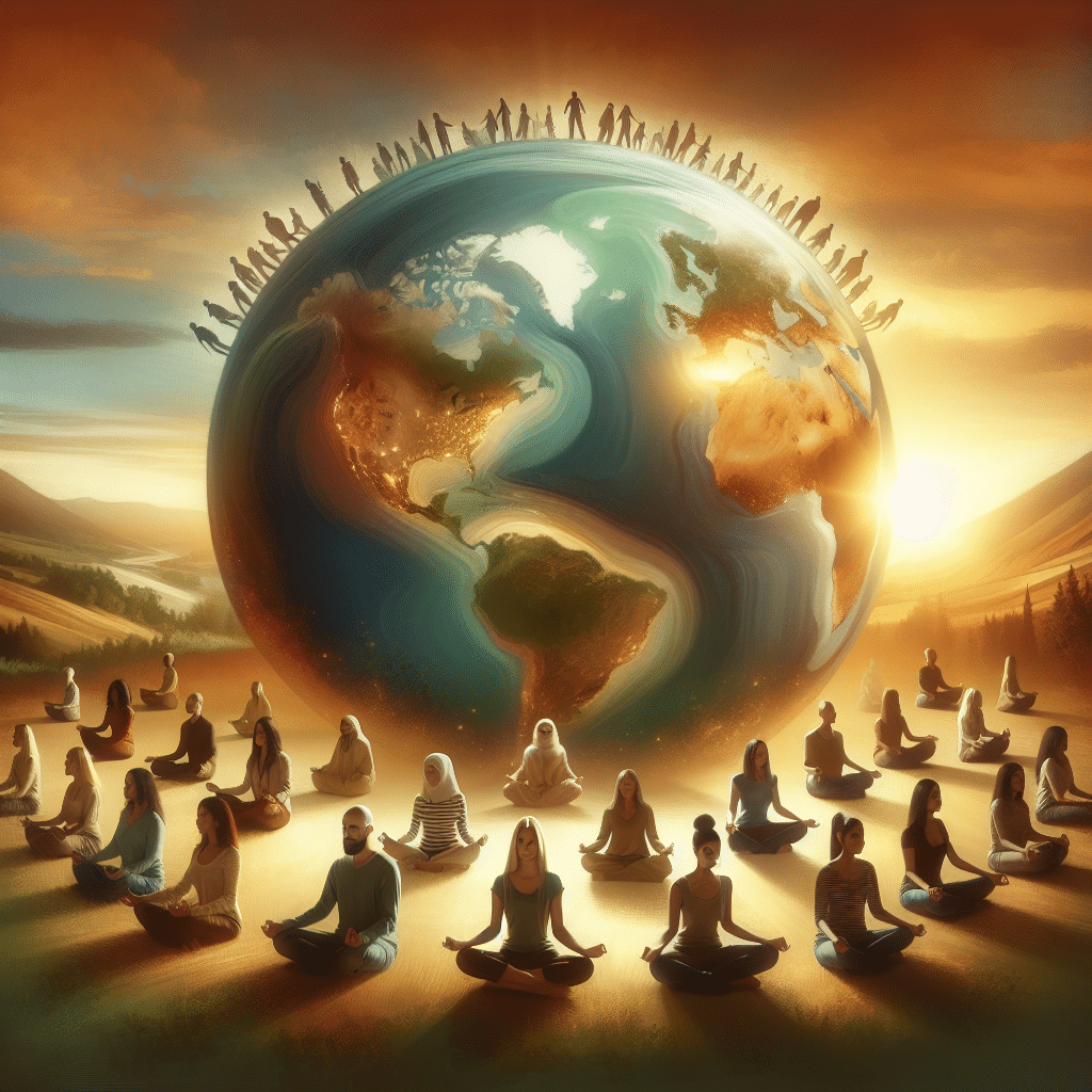Descubriendo la Serenidad: Cómo la Meditación Fomenta la Paz Interior y la Unidad Global