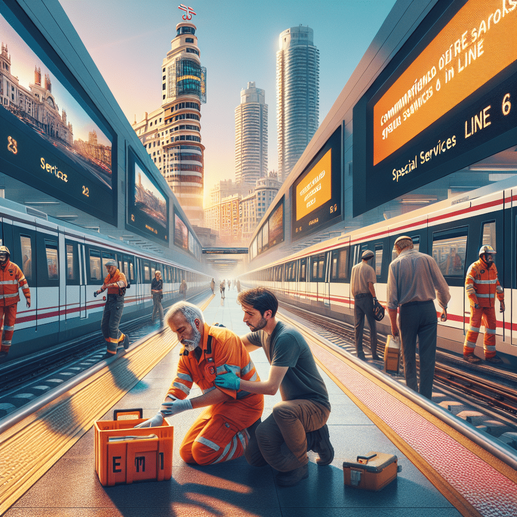 EMT Madrid Transporta a más de 22 Millones de Viajeros con Servicios Especiales Durante las Obras de la Línea 6