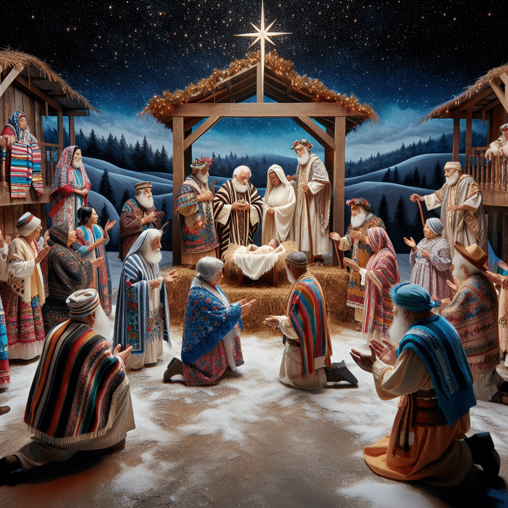 El Centro de Mayores de San Francisco Celebra la Navidad con un Belén Teatralizado