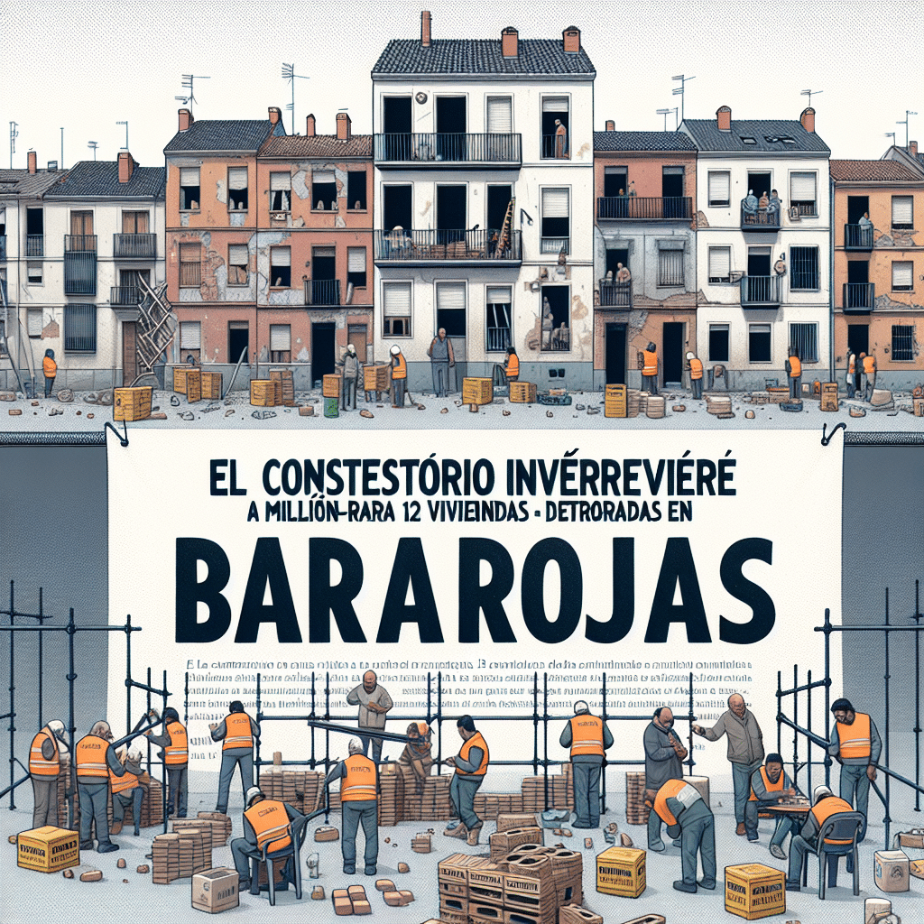 El Consistorio Invierte un Millón de Euros para Renovar 12 Viviendas Deterioradas en Barajas