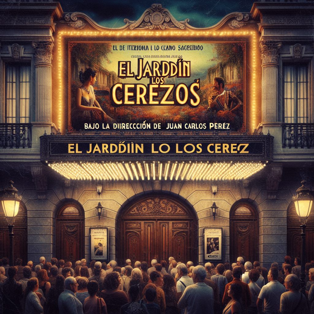 El Teatro Fernán Gómez Estrena ‘El Jardín de los Cerezos’ Bajo la Dirección de Juan Carlos Pérez