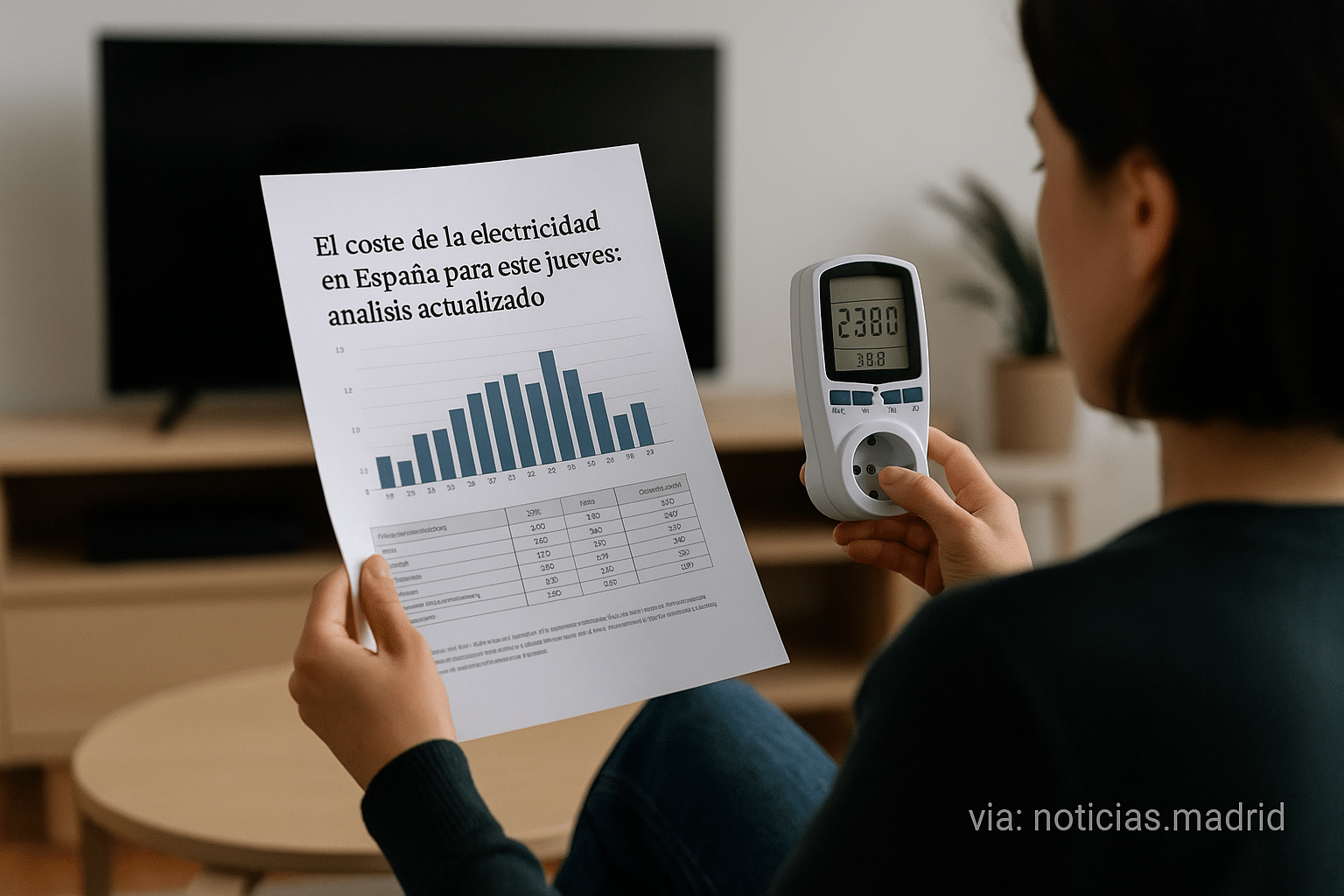 El coste de la electricidad en España para este jueves: análisis actualizado