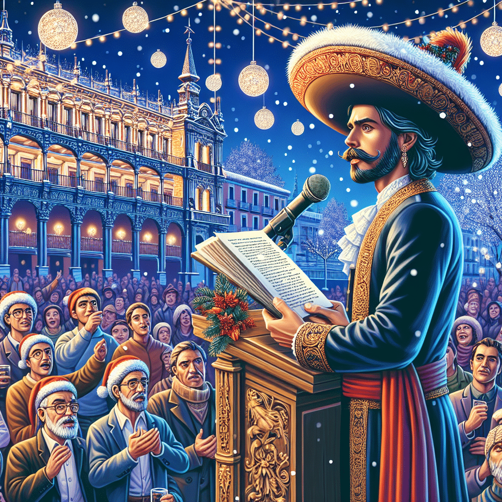 El escritor Rafael Tarradas da inicio a las festividades navideñas en el distrito de Retiro