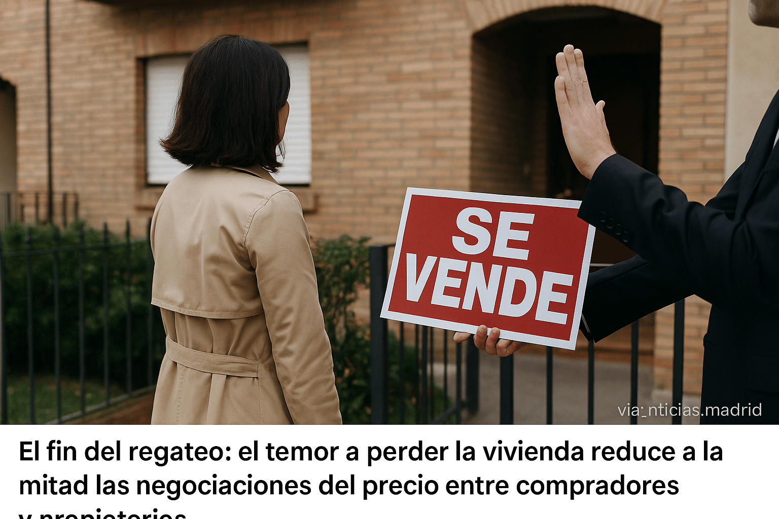 El fin del regateo: el temor a perder la vivienda reduce a la mitad las negociaciones del precio entre compradores y propietarios