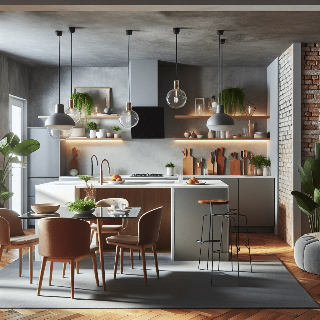 Espacios Sin Fronteras: Transformando Departamentos con Cocinas Abiertas para Mayor Iluminación y Amplitud
