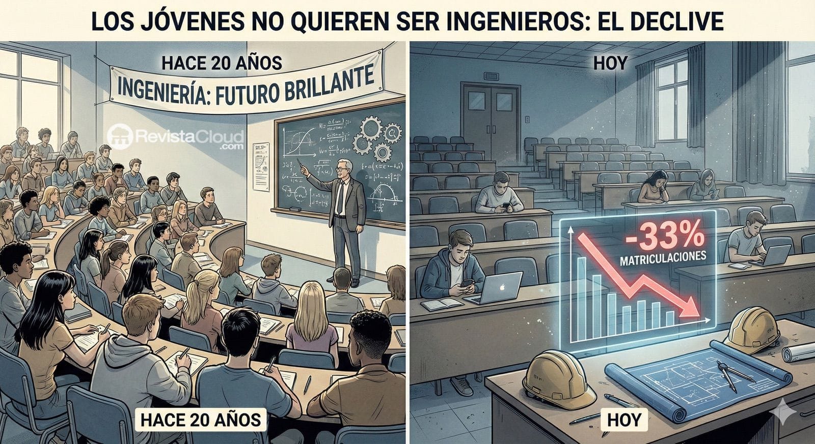 España Enfrenta una Crisis de Talento: La Escasez de Ingenieros que Pone en Riesgo su Avance Tecnológico