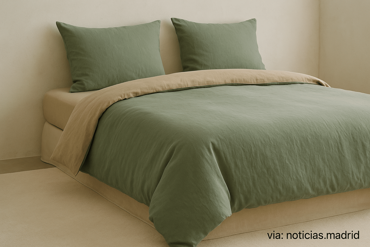 Acaba de llegar a Zara Home una funda nórdica reversible con el color tendencia de esta temporada