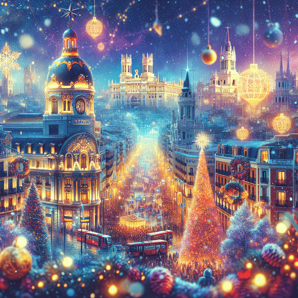 Explora la Magia Visual de las Fiestas Navideñas en Madrid