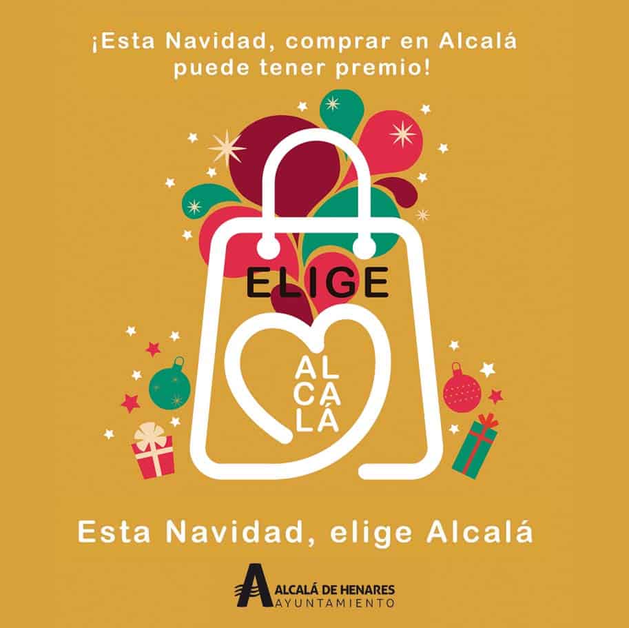 Gana premios comprando esta Navidad en Alcalá con la campaña «Elige Alcalá»