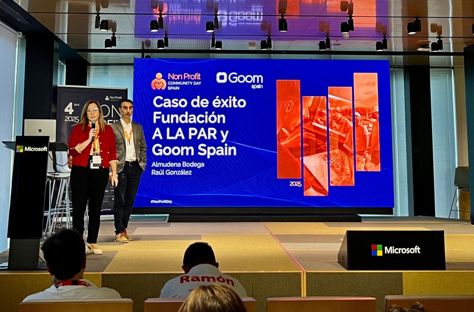 Goom Lidera la Transformación Digital del Tercer Sector en el Non Profit Community Day de Microsoft como Sponsor Platino