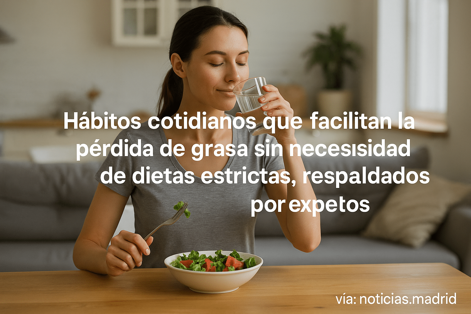 Hábitos cotidianos que facilitan la pérdida de grasa sin necesidad de dietas estrictas, respaldados por expertos