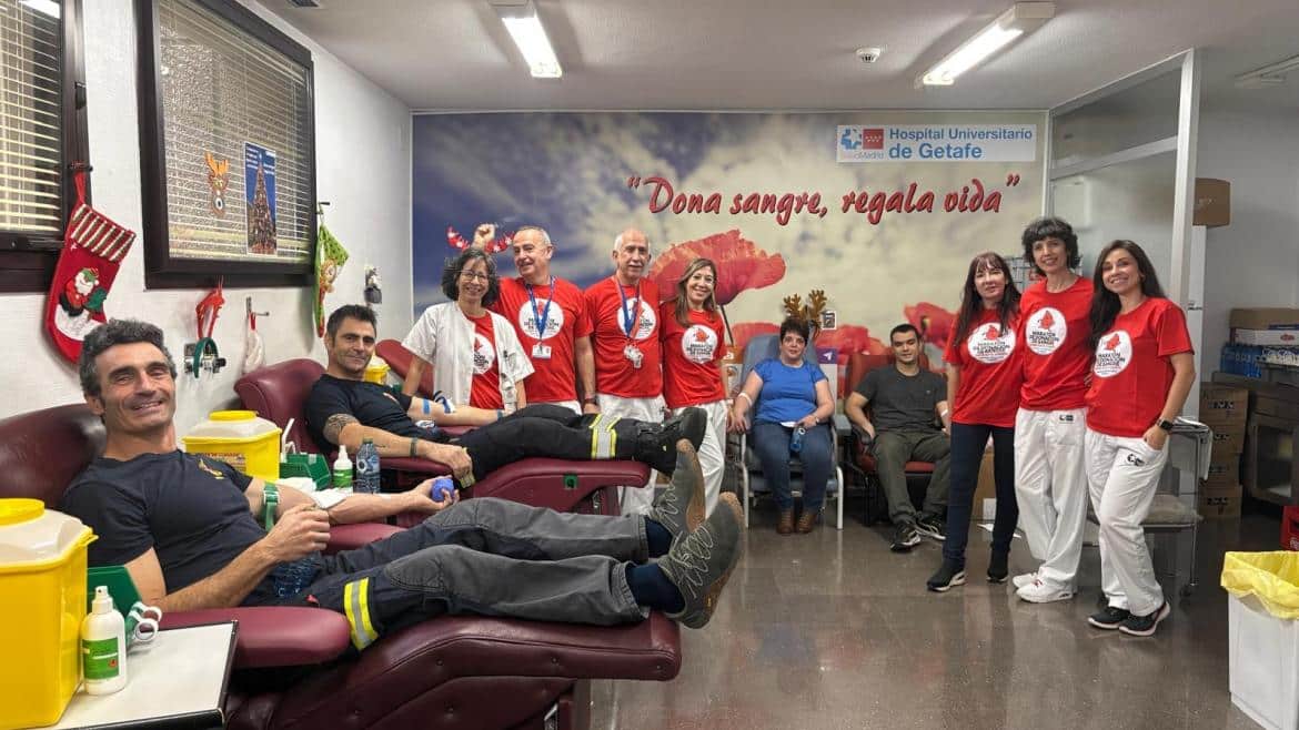 Hospital de Getafe supera expectativas con maratón de donación de sangre