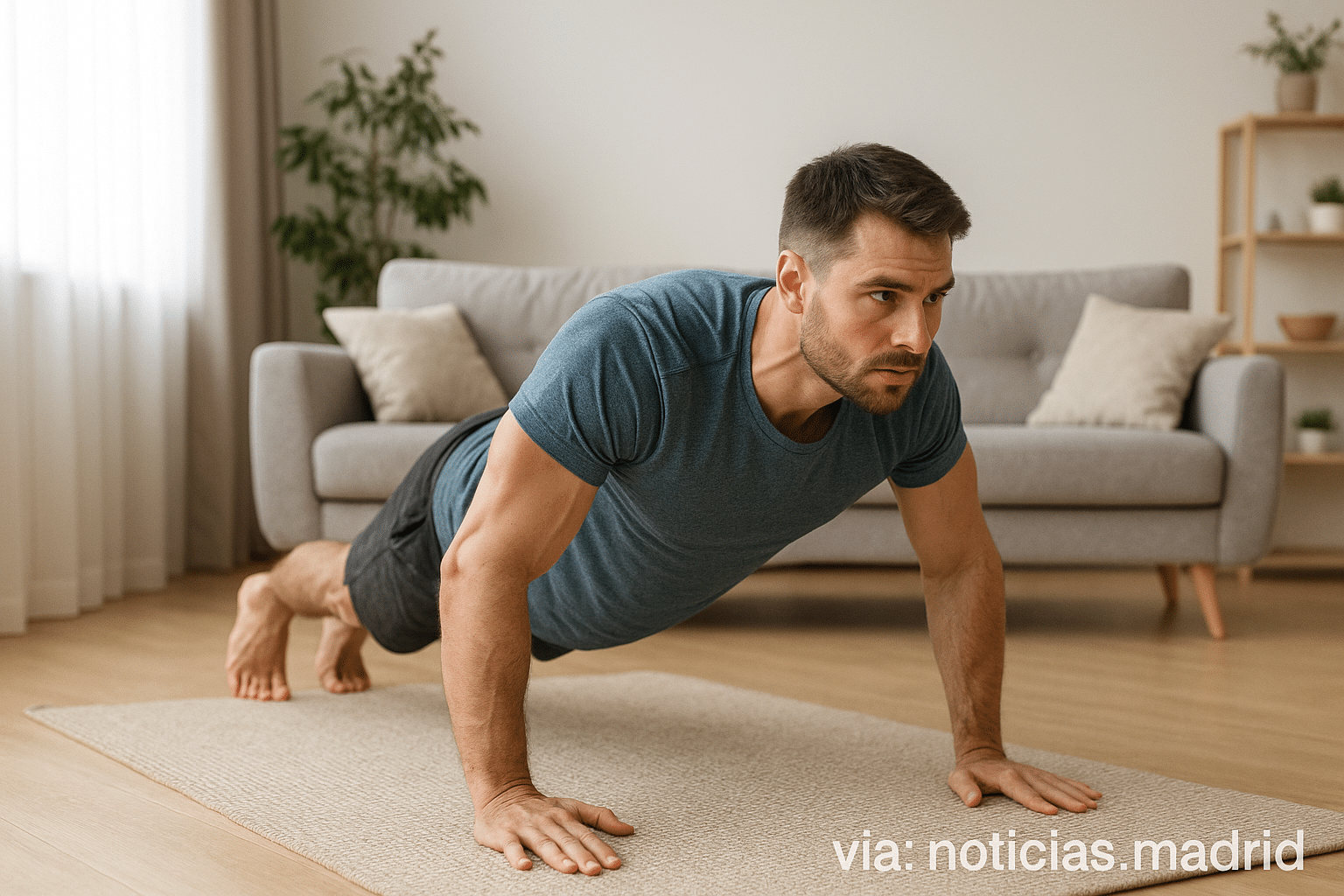 Incrementa tu fuerza muscular en casa sin necesidad de pesas ni gimnasio
