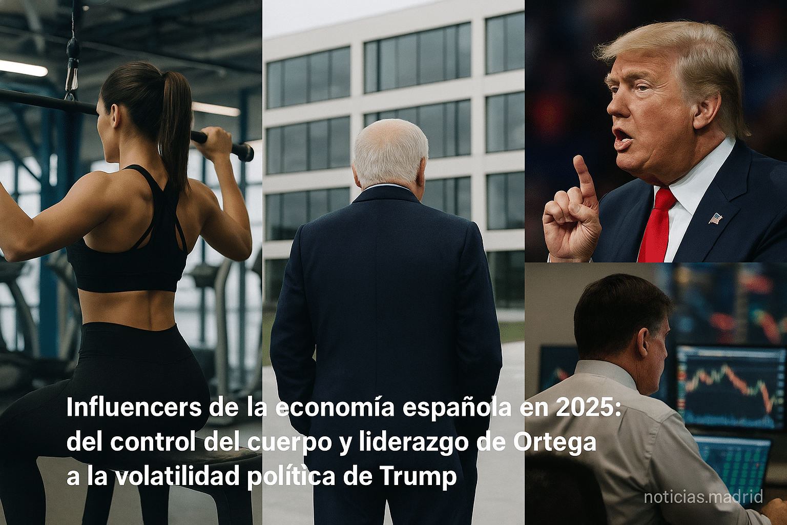 Influencers de la economía española en 2025: del control del cuerpo y liderazgo de Ortega a la volatilidad política de Trump