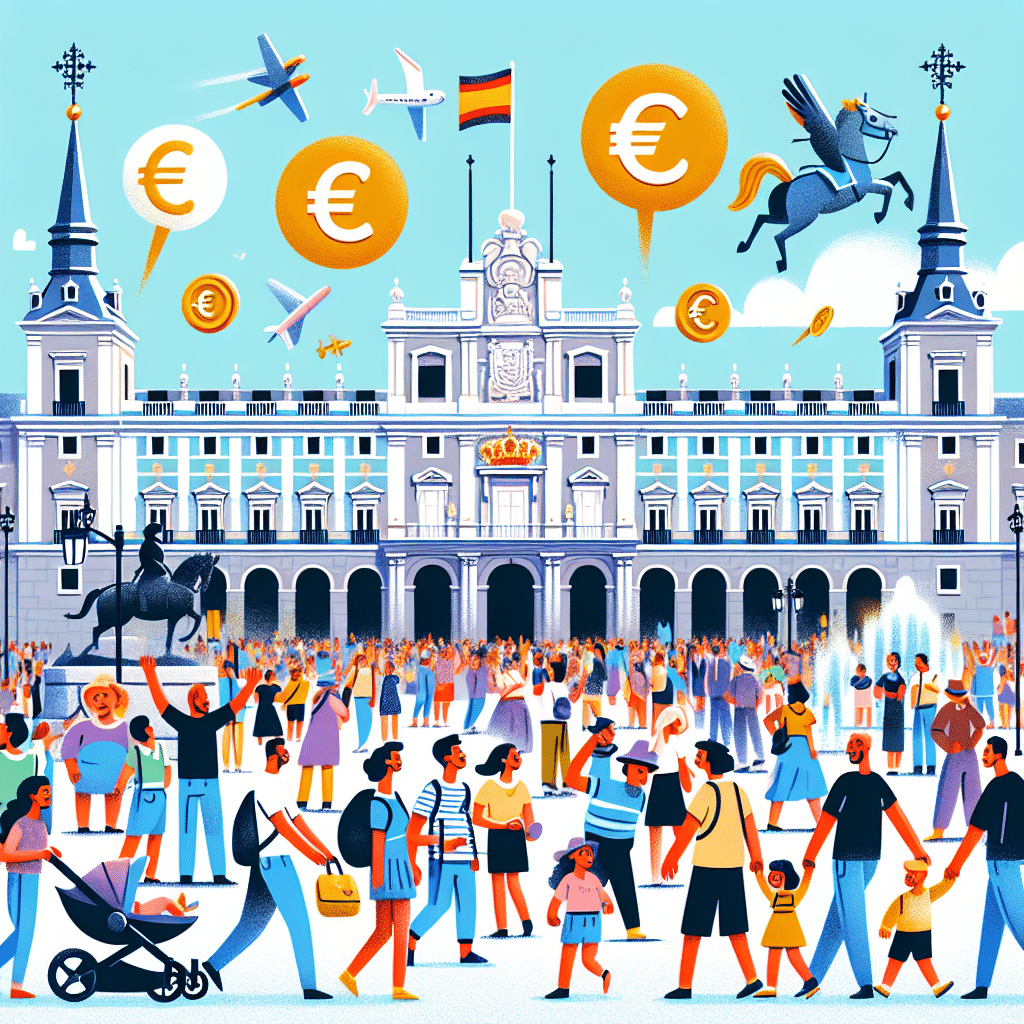 Ingreso de 15.193 millones de euros por turismo internacional en Madrid en diez meses