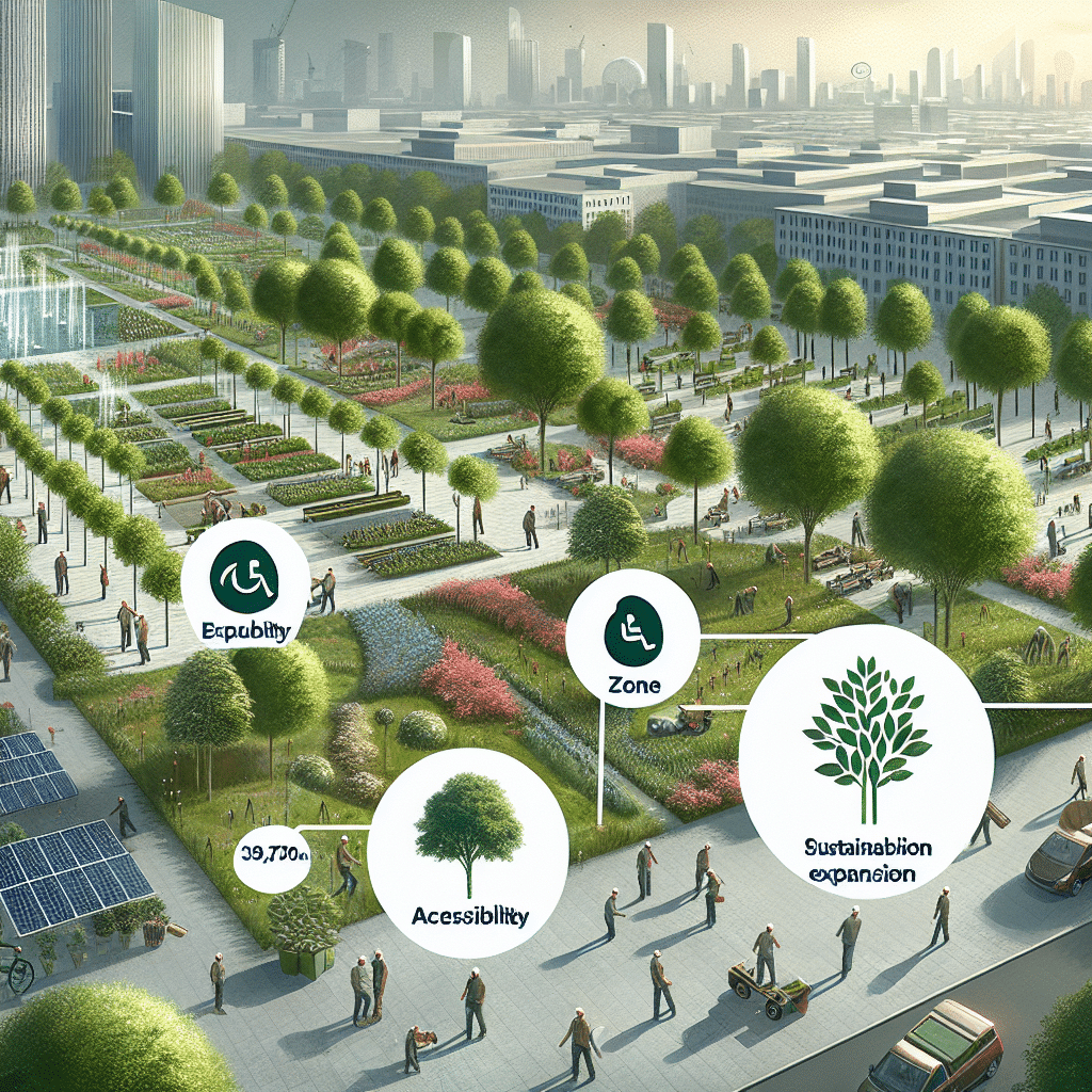 Inicia la Renovación de 39.730 m² de Zonas Verdes en el Ensanche de Vallecas con Mejoras en Accesibilidad y Sostenibilidad