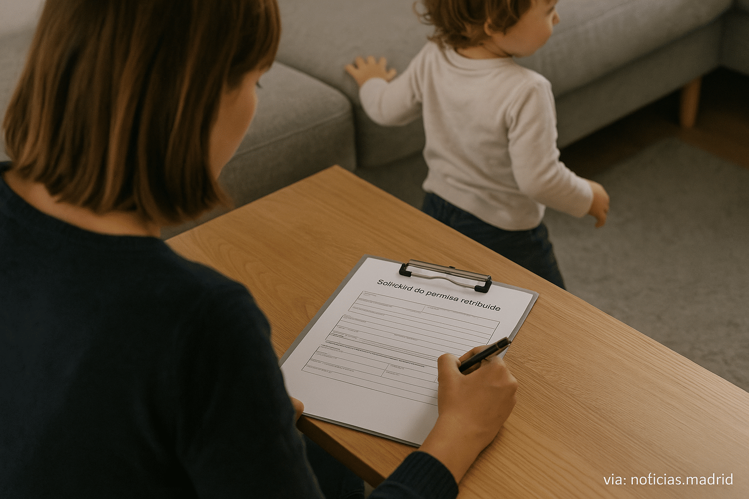 Inicio de la solicitud del permiso retribuido de dos semanas por cuidado de hijos desde el 1 de enero